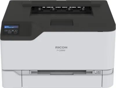Produktbild von Ricoh P C200W, Laser, Farbe, 2400 x 600 DPI, A4, 24 Seiten pro Minute, Doppelseitiger Druck