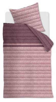 Produktbild von Beddinghouse Bettwäsche Lorena_Mauve_DE_UV_155x220 155 x 220 cm + 1x 80 x 80 cm 1 Bettbezug, 1 Kissenbezug