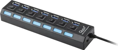 Obrázok produktu pre USB Pro hub, 7 portov, USB 3.0