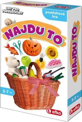 Obrázek produktu pro Hry pro předškoláky – Najdu to