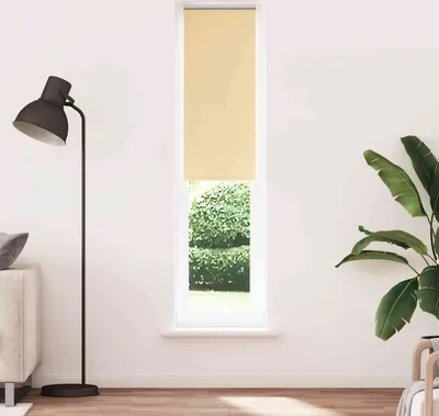 Produktbild von "2025"Moderne Verdunkelungsrollo Beige 45x230cm Stoffbreite 40,7 cm Polyester,Rollos Neu6672356