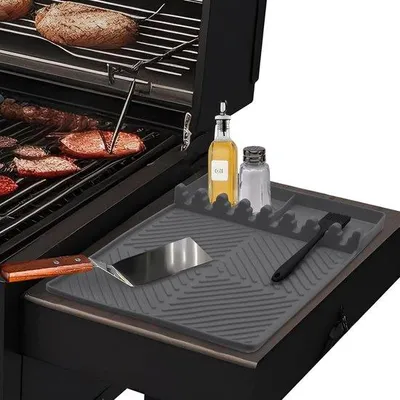 Produktbild von Famanu Grillmatte Multifunktional - Silikon, Grau