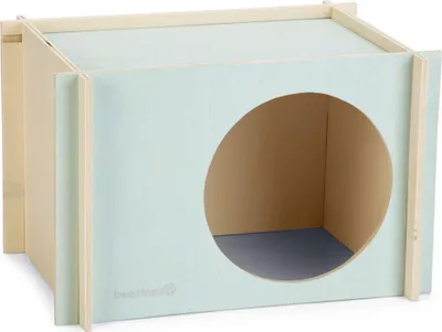 Image de Beeztees maison pour rongeur Bildup - Rongeur - Bois - M - 28x20x18 cm