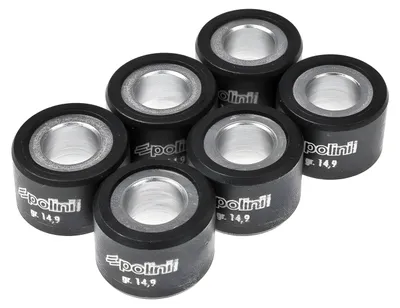 Image de Poids pour variateur Polini, jeu de galets pour variateur, 20 x 14,5 mm, 10,0 g, 6 galets