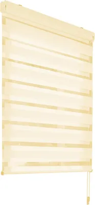 Produktbild von Vario Doppelrollo + Klickhalter 80 x 210 beige