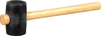 Produktbild von Hammer Strend Pro 340 g, Gummihammer, Blackhead, Holzgriff