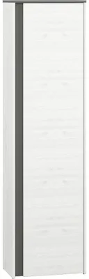Produktbild von Dielenschrank HAGA 06 schneekiefer / anthrazit