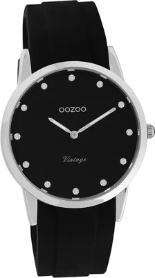 Produktbild von Oozoo Edelstahl Damen Uhr C20102 Quarzuhr Armband dunkelblau Vintage D2UOC20177