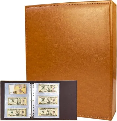 Zdjęcie produktu dla Portfel formatu A4 na euro i kupony, 30 arkuszy papieru