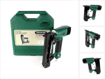 Produktbild von Prebena Druckluftnagler 2P-J/ES 40 COMBI 5 bis 7 Bar - im Transportkoffer