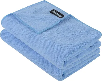 Produktbild von Mikrofaser Handtücher Set, 2 Stück, 50 x 100 cm, saugfähig für Sport und Camping