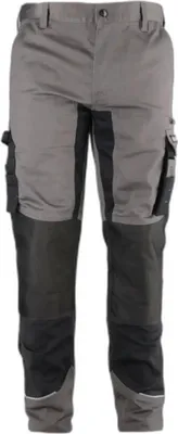 Productafbeelding van Grijze werkb Broek met Elasthan, maat XXL/58, 240 gram/m²