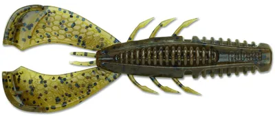 Image de Rapala CrushCity Cleanup Craw 9cm 8g - 7 crabes en caoutchouc, couleur:Green Pumpkin