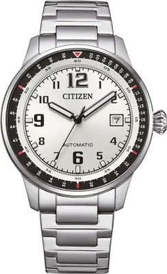 Zdjęcie produktu dla Zegarek męski Citizen model: NJ0190-51A z białą tarczą