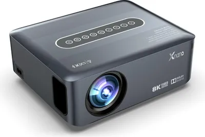 Produktbild von ZELURXX 4K Tragbarer Heimprojektor mit Aufbewahrungstasche, Dolby-Sound, Beamer mit Fernbedienung