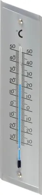 Imagen del producto de Termómetro exterior para ventana Strend Pro TM-181 Steel, 230x50x15 mm, de aluminio