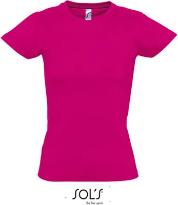 Immagine prodotto di SOLs 11502 | Maglietta donna Imperial - Colore: Fucsia - Taglia: L
