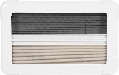 Zdjęcie produktu dla 50,8 x 30,5 cm duże rolety wewnętrzne RV z zaciemnieniem, ochrona UV, plisowane, do kamperów, przyczep kempingowych, samochodów kempingowych
