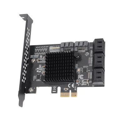 Obrázek produktu pro Karta SATA PCI E,Rozšiřující karta SATA,Karta PCI E SATA 8 portů,Karta PCI E do SATA,Karta SATA,Karta PCI Express