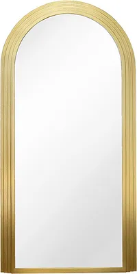 Produktbild von riess-ambiente Edler Wandspiegel ART DECO 160cm gold Rundbogen Spiegel