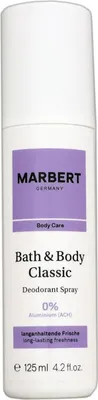 Produktbild von Marbert Bath & Body Classic Deodorant Deo Spray 125 ml neu Etikett zerkratzt