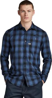 Produktbild von G-star Bristum 20 Slim Fit Langarmhemd Blau XS Herren Blau XS