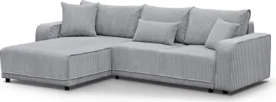 Produktbild von Ecksofa PRIMO L Eckcouch (HELLGRAU- POSO 55, LINKE)
