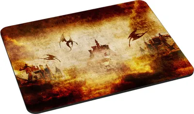 Produktbild von PEDEA Design Mauspad 22 x 18 cm, Dragon's castle