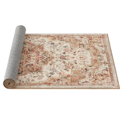 Produktbild von Orientteppich, SONGMICS HOME, Wohnzimmerteppich, rutschfester Teppich, Vintage-Stil
