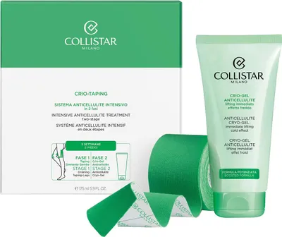 Produktbild von Collistar Cryo-Taping Intensive Anticellulite Treatment, Jeder Hauttyp, Anti-Zellulite, Kräftigend, Anheben, Gel, Frauen, Tube, 175 ml