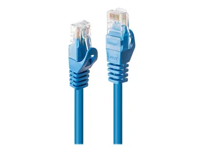 Produktbild von Lindy 48173 Basic Cat6 U/UTP Kabel, blau, 2.00m