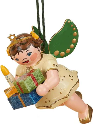 Produktbild von Christbaumschmuck Engel Weihnachtsgeschenke 6cm von Hubrig Volkskunst
