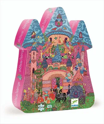 Produktbild von Djeco-Puzzle: Märchenschloss - 54 Teile
