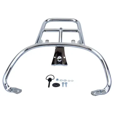 Immagine prodotto di Portapacchi cromato posteriore Vespa Primavera 50 125 150 Sprint 50 125