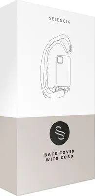Zdjęcie produktu dla Etui na telefon Selencia Sera z paskiem i kieszonką na karty dla Apple iPhone 17 / 16 – kolor taupe