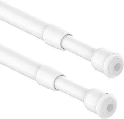 Zdjęcie produktu dla Małe karnisze bez wiercenia do zasłon i projektów majsterkowych (40–70 cm)