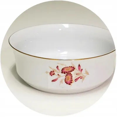 Produktbild von PPH MALCER Kamelia Salatschüssel 17 cm Keramikdekor Porzellan