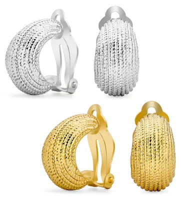 Image de Clips d'oreilles élégants pour femmes, sans piercing