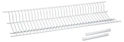 Obrázek produktu pro Sauvic Skříň na nádobí 75 cm stříbrná  Stříbrná Jedna velikost