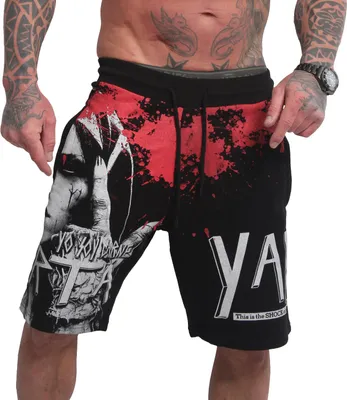 Zdjęcie produktu dla Spodenki męskie Yakuza Muerta, czarne, rozmiar S