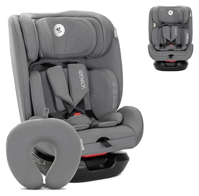 Produktbild von Lorelli Voyager Kindersitz – verstellbare Kopfstütze, Seitenaufprallschutz, waschbarer Bezug, komfortabel für Alltag & Reise