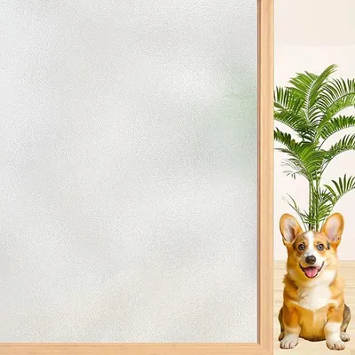 Zdjęcie produktu dla Folia okienna, ochrona przed promieniami UV, łatwy montaż, kolor: biały, wymiary: 45 cm x 10 m
