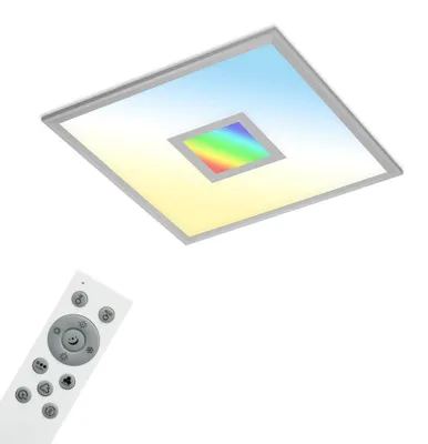 Produktbild von LED Panel Wifi Smart CCT RGB Bluetooth 24W silber Metall-Kunststoff Briloner