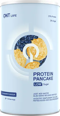 Produktbild von QNT Protein Pancake (500g) Blueberry - Funktionelle Lebensmittel - Eiweißhaltige Lebensmittel