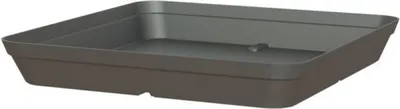 Produktbild von Artevasi Capri Square Saucer, Untersetzer, Anthrazit, 380 mm, 380 mm, 50 mm