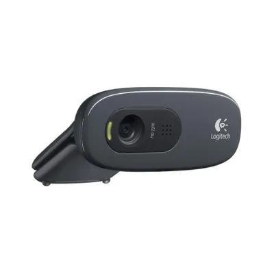 Produktbild von Logitech HD Webcam C270, 3 MP, 1280 x 720 Pixel, 720p, 1280 x 720 Pixel, 5 V, USB 2.0