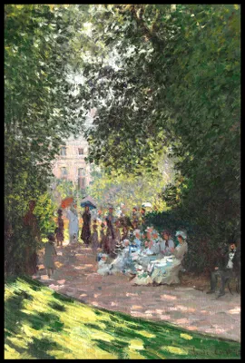 Immagine prodotto di Poster 61x91,5 cm The Parc Monceau, Monet Vintage per il salotto
