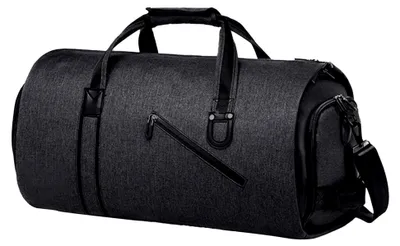 Produktbild von Kleidertasche, 2-in-1 Reise-Kleidersack mit Schultergurt, wandelbare Kleidersäcke, Business-Tasche für Reisen und Geschäftsreisen, Wochenendtasche für Männer und Frauen, Schwarz, Refer to