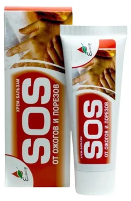 Obrázok produktu pre SOS balzam na popáleniny a rezné rany - 75 ml - Elixir