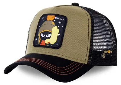 Produktbild von CAPSLAB X LOONEY TUNES - Martian Trucker Cap Khaki